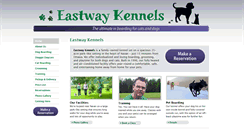 Desktop Screenshot of eastwaykennels.com